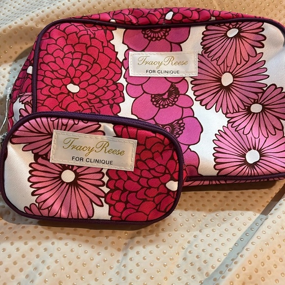 Clinique Tracy Reese Floral Bag set New - Picture 6 of 6